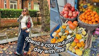 Spend a cosy autumnal day with me!!! home sense trip & haul