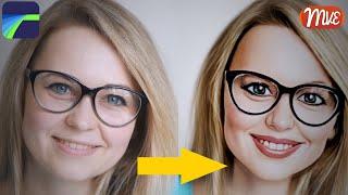 Morph your Character into a Caricature with Voilà AI Artist - LumaFusion Tutorial  (iOS, Android)