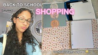 BACK TO SCHOOL SHOPPING ️ + HAUL (asmr) | Gabriella Genao