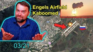 Update from Ukraine | Awesome! Huge Strike on Ruzzian Engels Military Airfield