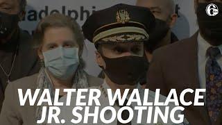 Officials hold a press conference before releasing bodycam video of Walter Wallace Jr. shooting