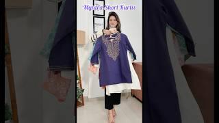 Office wear Cotton Kurtis l Myntra Short Kurti l Cotton Kurti Haul #myntra #kurti #office #college