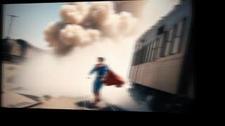 SUPERMAN STOPS A TRAIN NEW LEAKED FOOTAGE | Superman Legacy Trailer (2025) SUPERMAN LEAKED FOOTAGE