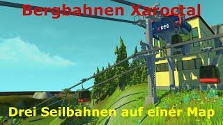 Bergbahnen Xaroctal: DREI SEILBAHNEN AUF EINER MAP in Scrap Mechanic