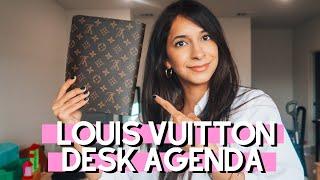 Louis Vuitton Desk Agenda Cover Review | How I Have Been Using It | Is It Worth it?