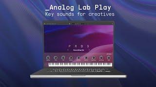 FREE Analog Lab Play | Key Sounds For Creatives | ARTURIA