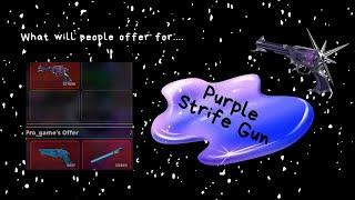 Trading Purple Strife Gun | Murder vs Sherrif Duels