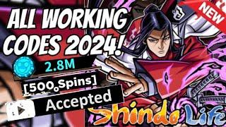 ALL ️ NEW WORKING CODES 2024 | SHINDO LIFE CODES | ROBLOX SHINDO LIFE CODES