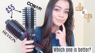 CONAIR INFINITIPRO HOT AIR SPIN BRUSH VS. REVLON ONE STEP DRYER AND VOLUMIZER (SURPRISE GIVEAWAY!)