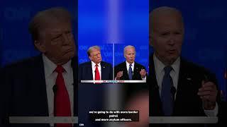 Trump mocks Biden during debate