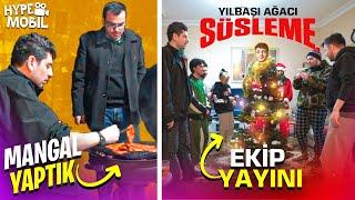 YAĞMUR'UN EVİNDE MANGAL VE YILBAŞI YAYINI | EFSANE MOBİL YAYIN