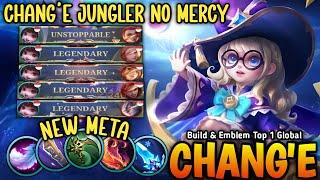 WTF DAMAGE!! New Meta Chang'e Insane ATK Speed Build 100% CAN'T RUN - Build Top 1 Global Chang'e