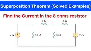 24a - Solved Examples on Superposition Theorem (NEW)