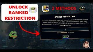 How to unlock ranked restriction in League of Legends quickly 2 methods