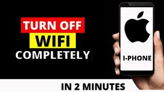 iPhone  How to turn off WiFi and Bluetooth Fully (Turn off auto WiFi on)