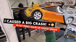 I CAUSED A BIG CRASH in C3 MAIN Stock Sedan CTSR OnRoad Championships with Mugen MTC2R