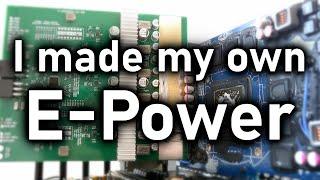 I made my own E-Power board