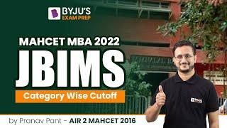 JBIMS Category Wise Cut-off  | JBIMS Cutoffs and Seats Distribution | BYJU'S Exam Prep