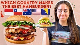 5 CRAZY Hamburgers To Try From Around the World