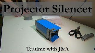 Homemade Projector Silencer - How to reduce fan noise on a loud projector