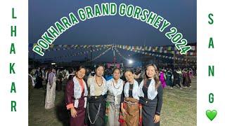 Pokhara Grand Lhakar Gorshey 2024 // Hyangsa, Jampaling, Paljorling & Tashiling //Lhakar Sang //