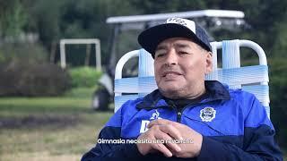 Entrevistamos al 10, a Diego Armando Maradona #VibrarconGimnasia