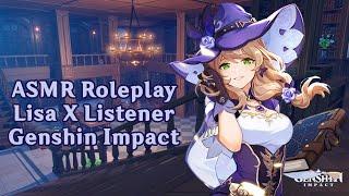 ASMR | Lisa Reading to Help You Relax | Genshin Impact RP [ F4A, Page Turning ]