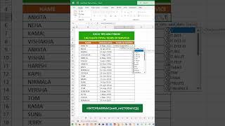  Count Total Year of Experience From Joining Date in Excel | Ethica