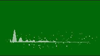 Green screen audio spectrum | Best green screen line audio spectrum