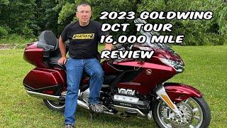 2023 Honda Goldwing DCT Tour 16000 Mile Review #honda #goldwing