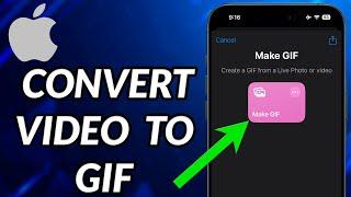 How To Convert Video To GIF On iPhone
