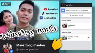 PAANO MAG ADD NG ADMIN SA FACEBOOK PAGE | TAGALOG TUTORIAL