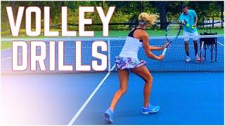 Tennis Volley Drills | Improve Your Power, Control, Placement, and Footwork