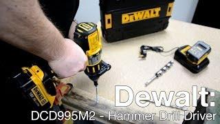 Dewalt DCD995M2 Combi Drill Demo - ITS TV