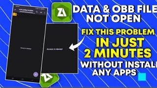 Zarchiver Can't Use This Folder|Zarchiver data File Problem |Zarchiver Android Access is denied for