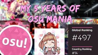 How I Got Top #500 In Osu Mania With 4 Keys ONLY