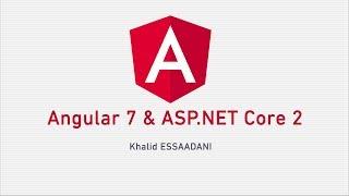 16. دورة Angular 7 و ASP.NET Core 2 - مدخل إلى ASP.NET Core 2