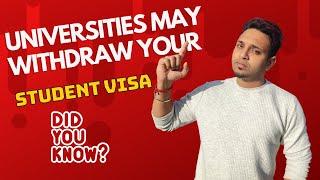 Universities May Withdraw Your Student Visa | Important Update | Tamil | Parthi Reddy