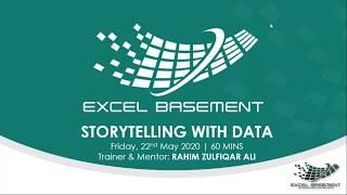 Free Webinar # 16 - "Storytelling with Data" by Rahim Zulfiqar Ali