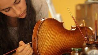 Woman Violin Maker in Cremona - Aleksandra Radonich