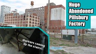 Sneaking into Massive Abandoned Pillsbury Factory (Workers Almost Catch Me)