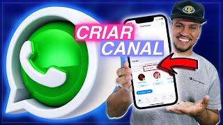 COMO CRIAR CANAL NO WHATSAPP