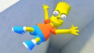 The Simpsons Ragdolls Physics (GMOD) Episode 457