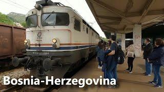 Train From Mostar to Sarajevo / Bosnia and Herzegovina Railways