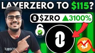 LayerZero ZRO Coin $115 Possible In Bullrun? ZRO Coin Price Prediction | Why Bitcoin Dump #layerzero