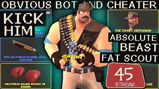 The "CHEATER" Fat ScoutTF2 Gameplay