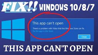 This app cant open windows 10 [5 Ways to Fix]