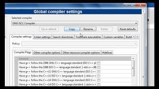 Can't find file executable in your configured search path's for GNU GCC compiler , resoluu