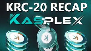 KRC-20 Recap - Mining Rewards, Fees, Kasware Wallet and The Future of KRC-20