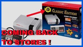 HOT NEWS!!Nintendo NES Classic Edition - COMING BACK TO STORES!